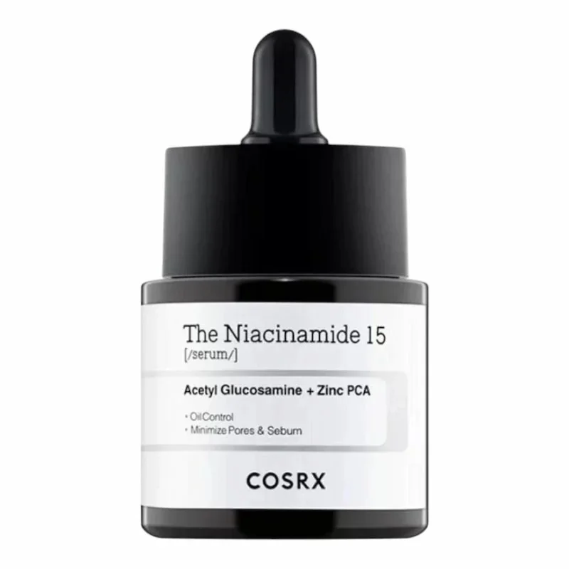 COSRX – The Niacinamide 15 Serum – Sérum Niacinamide 15% Anti-Imperfections & Sébum 20ml