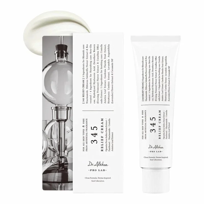 Dr ALTHEA 345 Relief Cream 50ml – Crème Apaisante & Réparatrice Peaux Sensibles