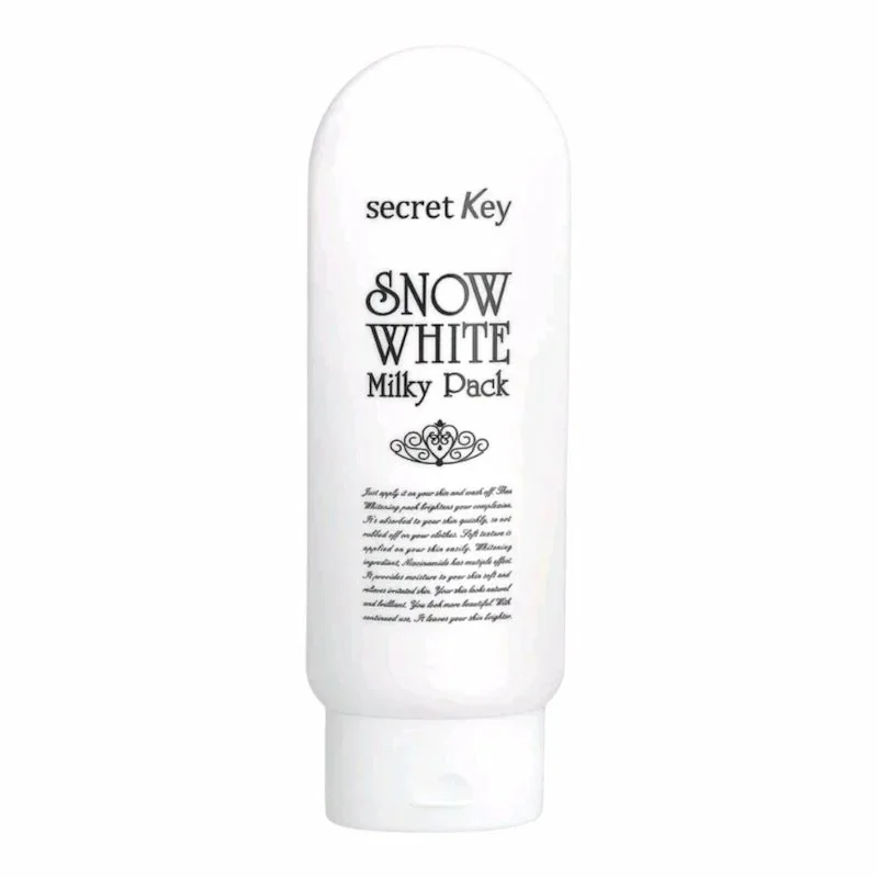 Secret Key Snow White Milky Pack – Crème Éclaircissante Visage & Corps Instantanée 200g