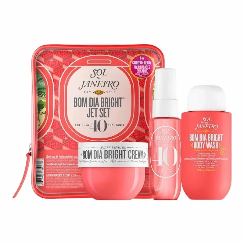 Bom Dia Jet Set – Coffret Corps Éclat & Lissage