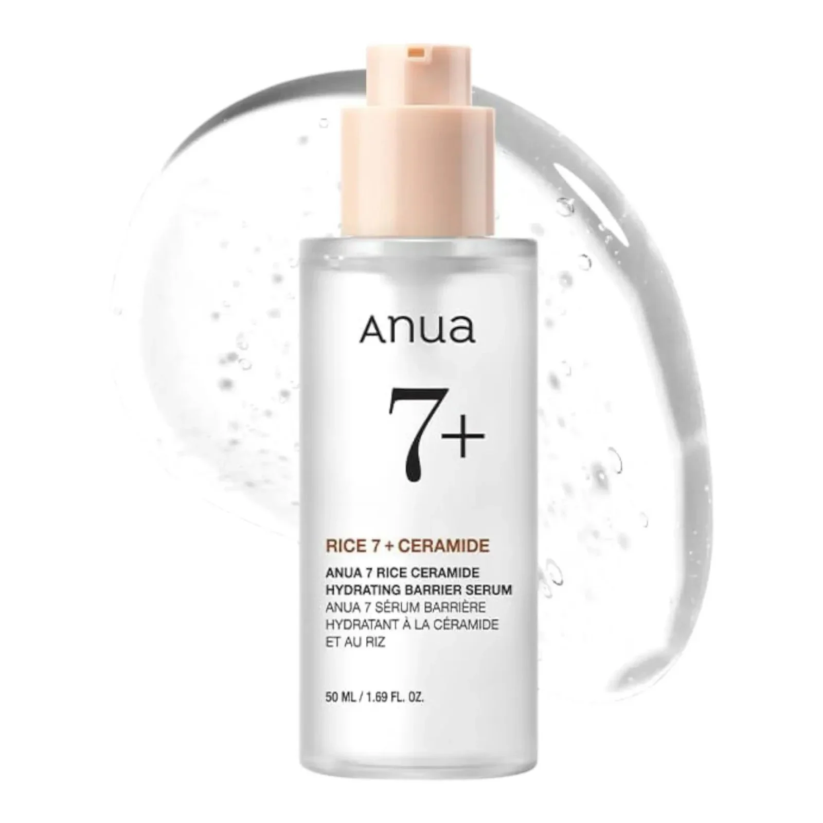 ANUA 7+ Rice Ceramide Hydrating Barrier Serum 50ml