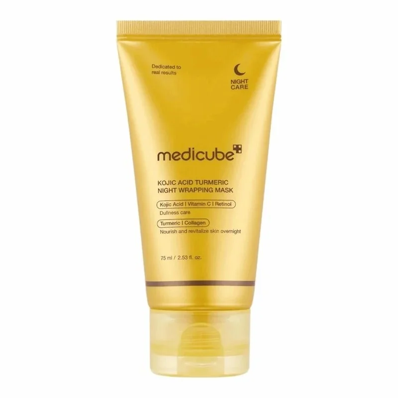 Medicube Kojic Acid & Turmeric – Masque de Nuit Éclaircissant & Anti-Taches 75ml