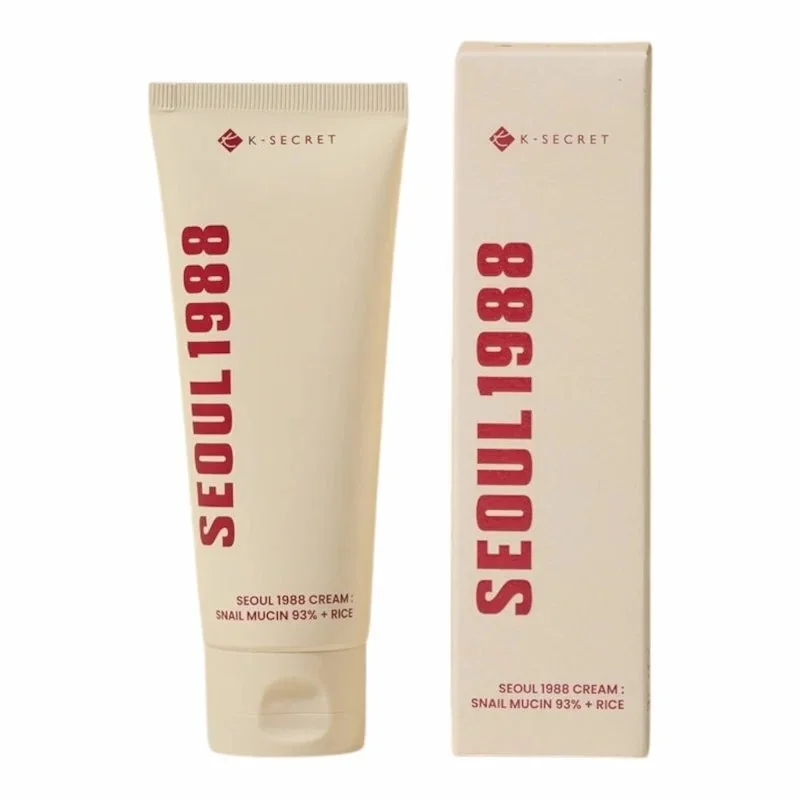 K-Secret Seoul 1988 – Crème à la Mucin d’Escargot 93% & Riz – Régénération & Éclat 100ml