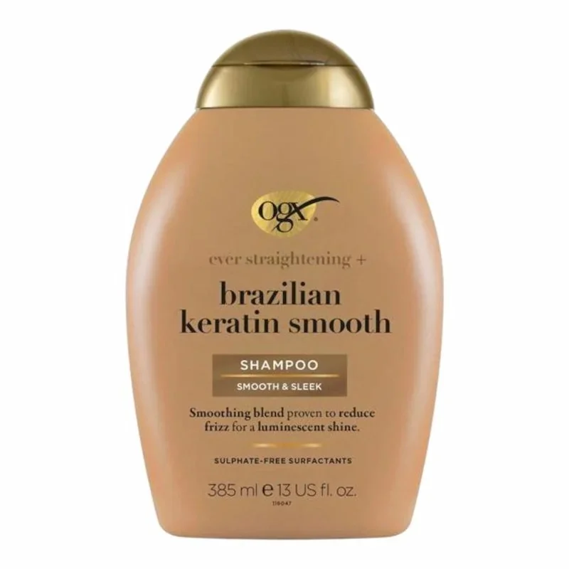 Shampooing Kératine OGX Lissage Brésilien Nutrition Intense