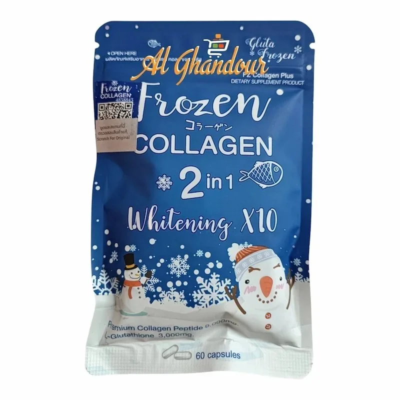 Collagen Frozen 2 in 1 Whitening X10 – Éclat & Jeunesse