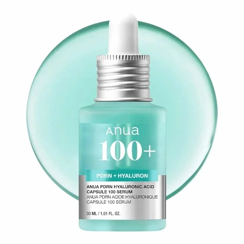 Anua PDRN Hyaluronic Acid Capsule 100 : Sérum PDRN Hydratant & Régénérant (30ml)
