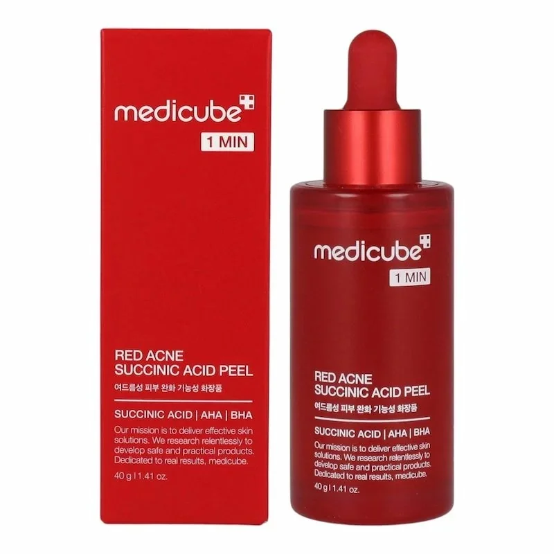 Medicube Red Acne Succinic Acid Peel – Peeling Anti-Acné Express 1 Minute 40g
