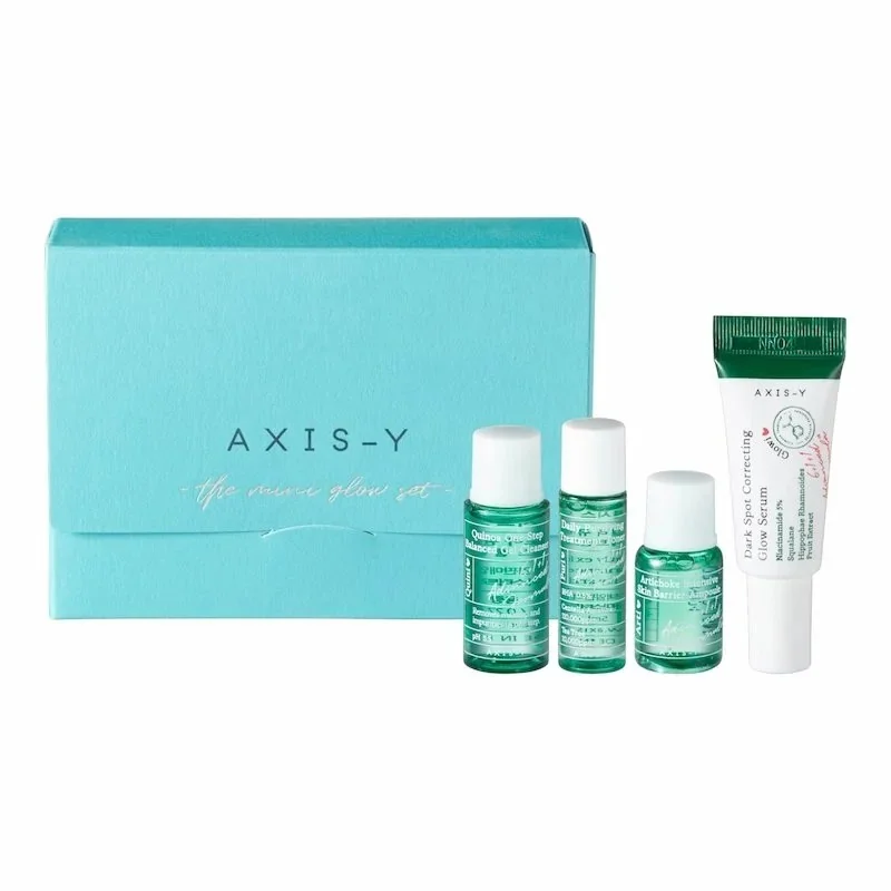 AXIS-Y The Mini Glow Set – Kit Voyage K-Beauty Éclat & Hydratation (6 produits)