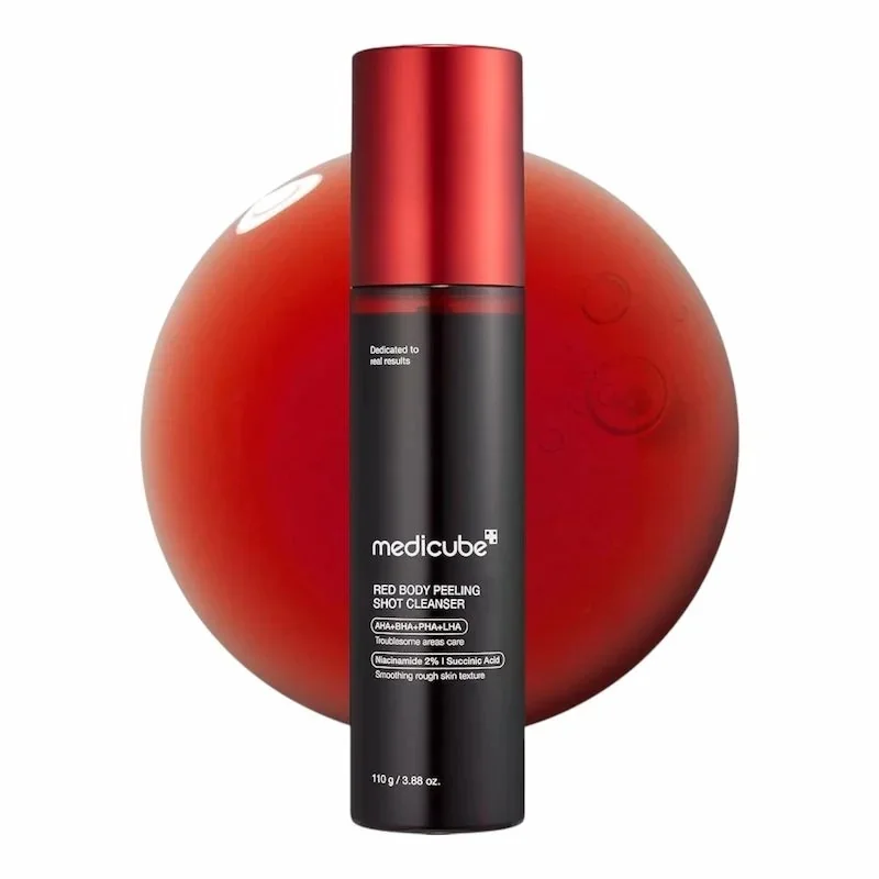 Medicube Red Acne Body Peeling Shot – Soin Exfoliant Anti-Acné Corps 110g