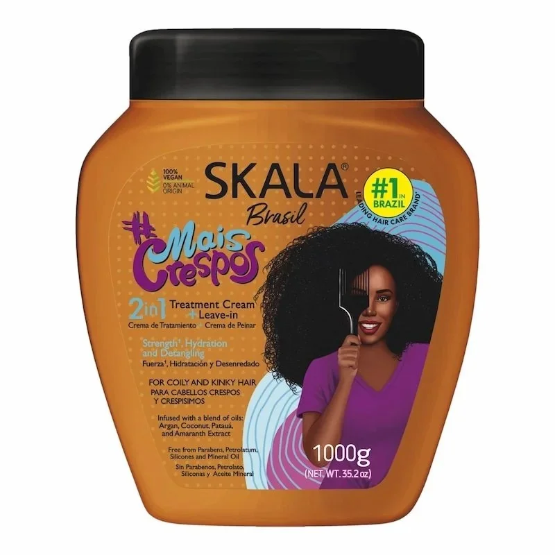Skala Mais Crespos – Crème Capillaire Nutrition & Définition Boucles 1kg