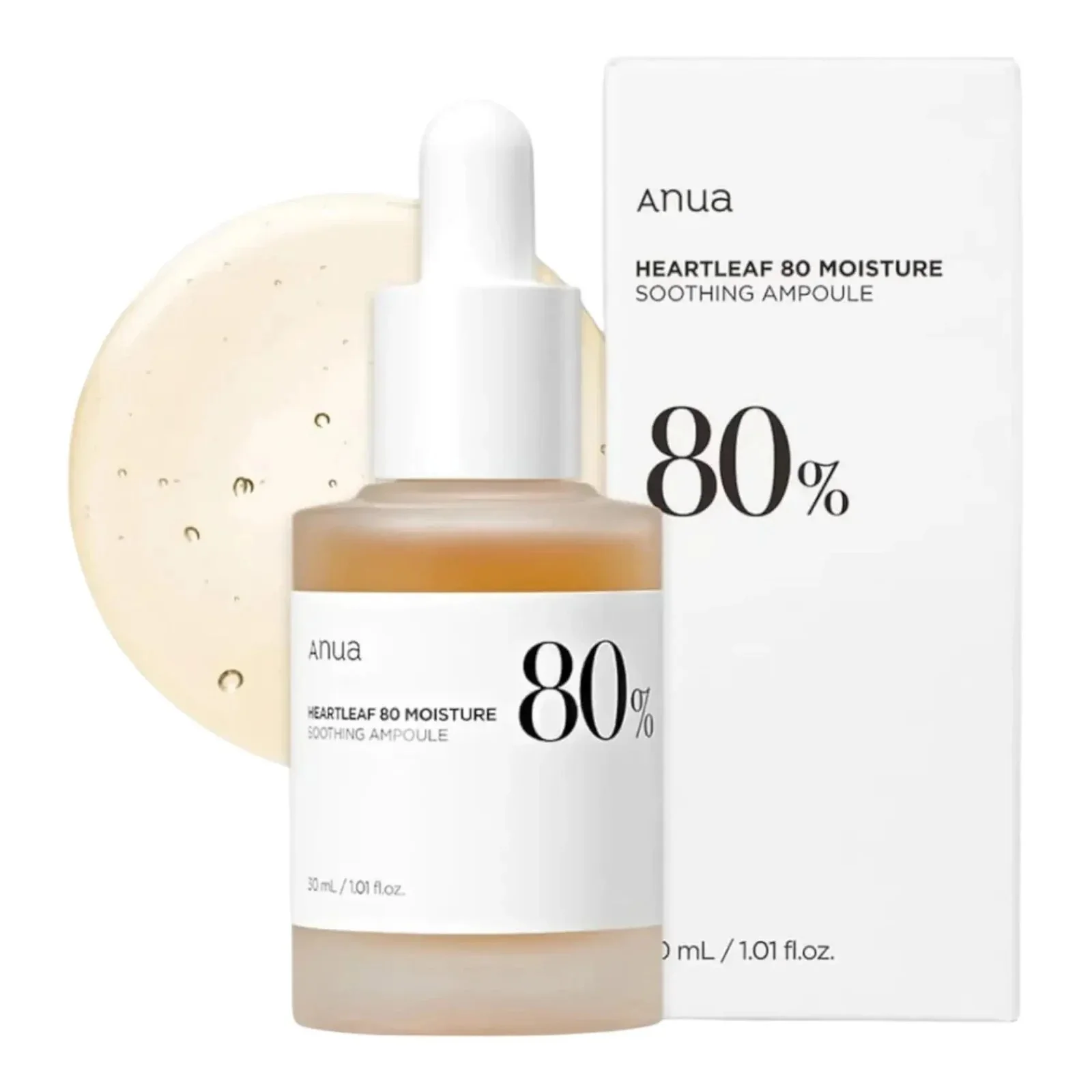 ANUA Ampoule Heartleaf 80 % Apaisante & Hydratation Intense