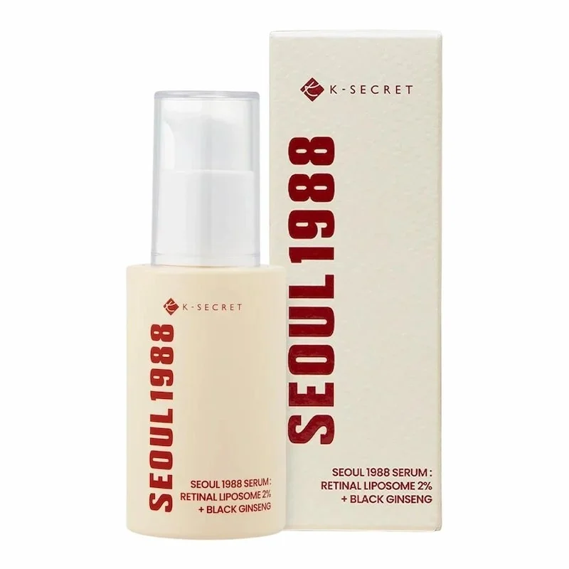 KSECRET Seoul 1988 – Sérum Rétinal Ginseng Noir & Liposomes 2% Anti-Âge