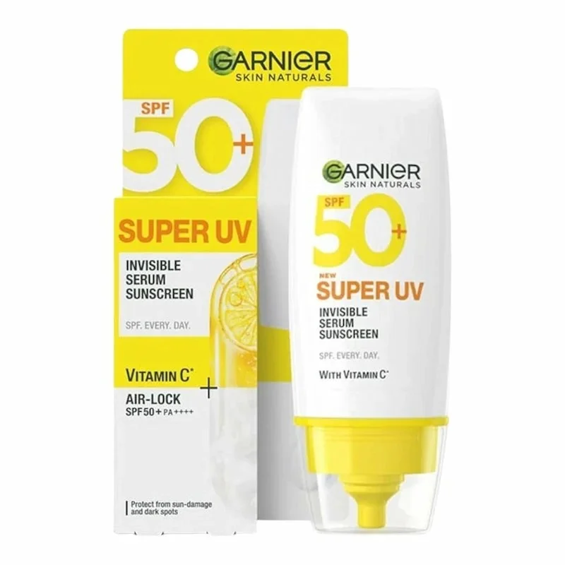 Garnier Super UV – Sérum Solaire Visage SPF50+ Haute Protection