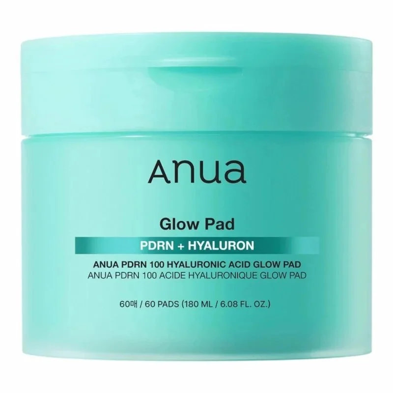 Anua PDRN 100 Hyaluronic Acid Glow Pad – Disques Régénérants & Éclat