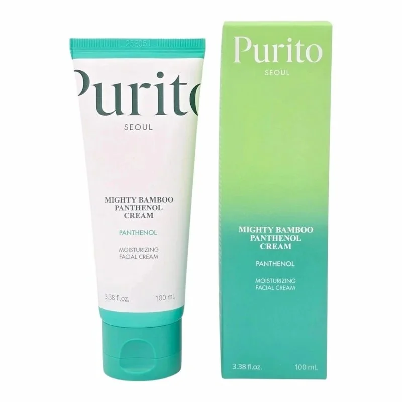 Purito Seoul Mighty Bamboo Panthenol Cream – Crème Réparatrice & Apaisante 100ml