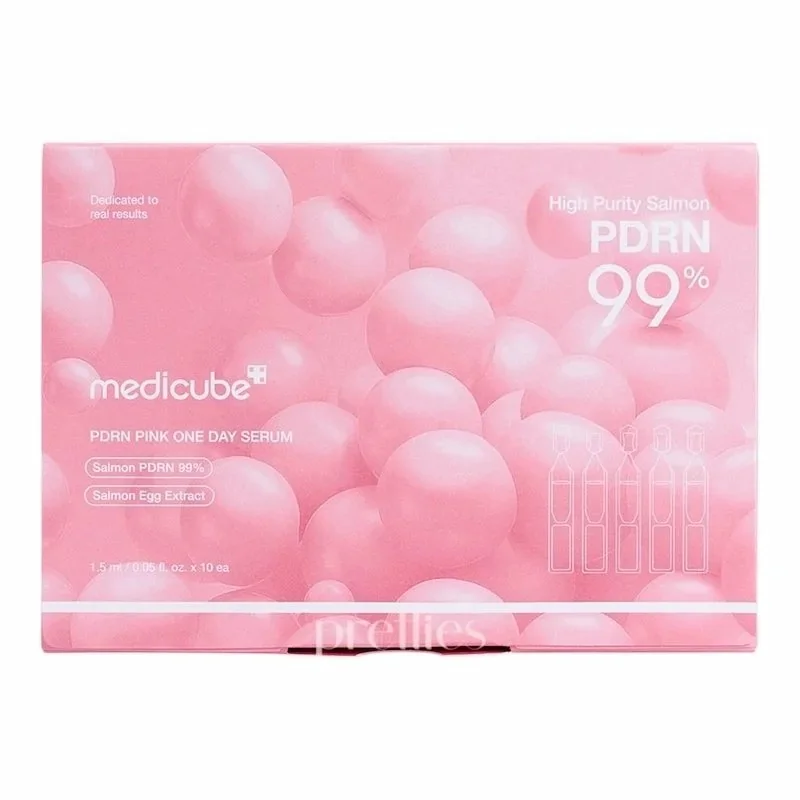 Medicube PDRN Pink One Day Serum – Cure d’Ampoules Éclat & Densité (10 x 1ml)
