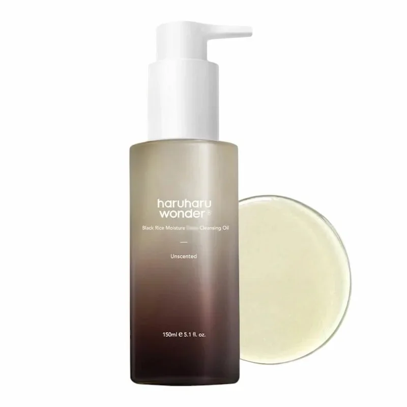 Haruharu Wonder Black Rice – Huile Démaquillante au Riz Noir 150ml