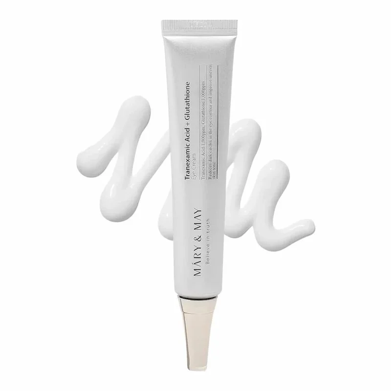 Mary & May – Crème Contour des Yeux Anti-Cernes à l’Acide Tranexamique & Glutathion 30g