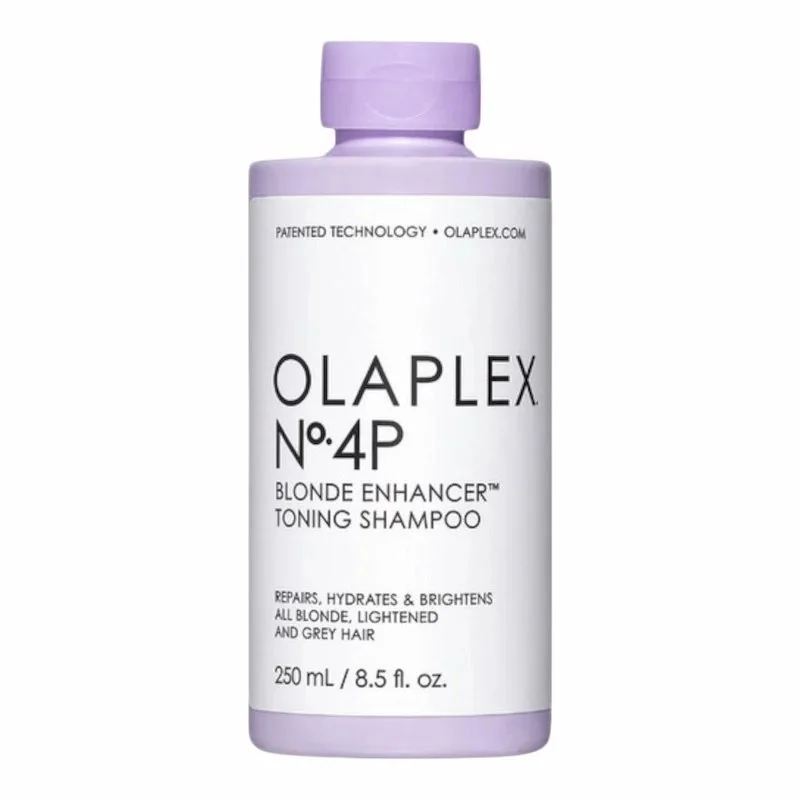 Shampooing Violet Olaplex Nº4P Cheveux Blonds Sublimes