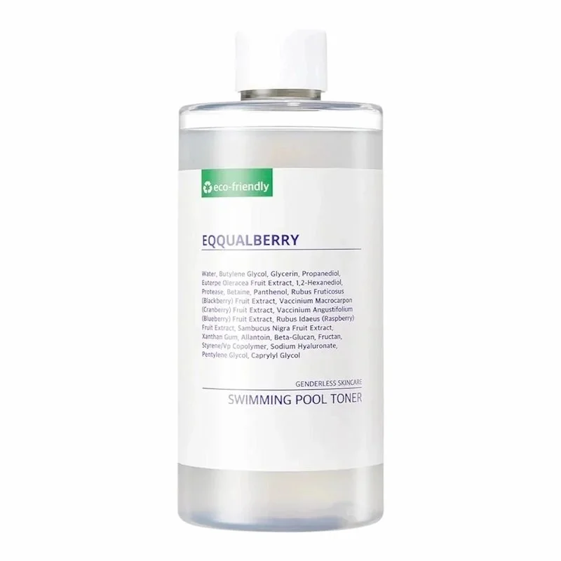 EQQUALBERRY Swimming Pool – Tonique Hydratant Acide Hyaluronique & Enzymes 300ml